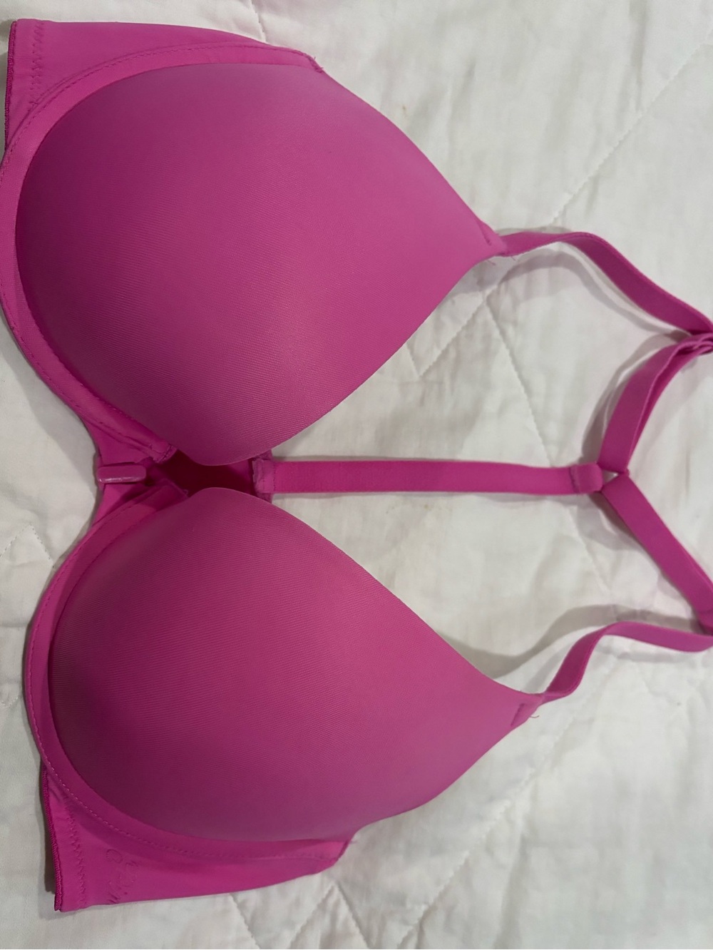 PINK Victoria's Secret Hot Pink T-Shirt Bra